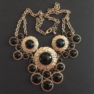 Gold-tone Statement Necklace